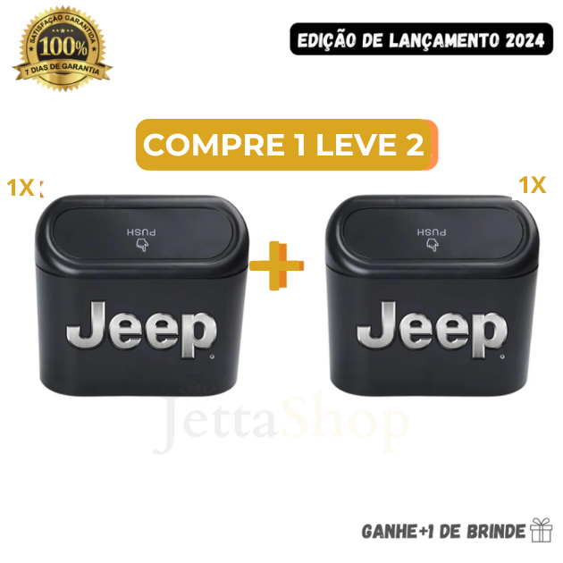 (COMPRE 1 LEVE 2) Kit Porta Resíduos Automotivo - BagJettaCar™