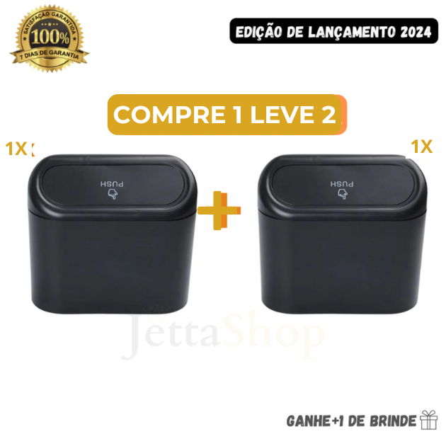 [COMPRE 1 LEVE 2] Kit Porta Resíduos Automotivo - BagJettaCar™