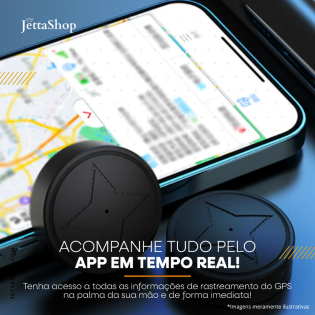 Mini Rastreador GPS - TrackJetta™ (ESTOQUE LIMITADO)