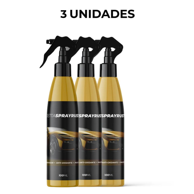 Jetta SprayRust™ - Spray Removedor de Ferrugem Automotivo (PROMOÇÃO LIMITADA ATÉ HOJE 23:59)