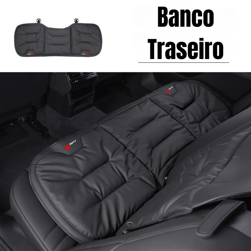JettaSeat™ - Kit de Almofadas + Encosto de Assento Automotivo Personalizados {LANÇAMENTO 2025}