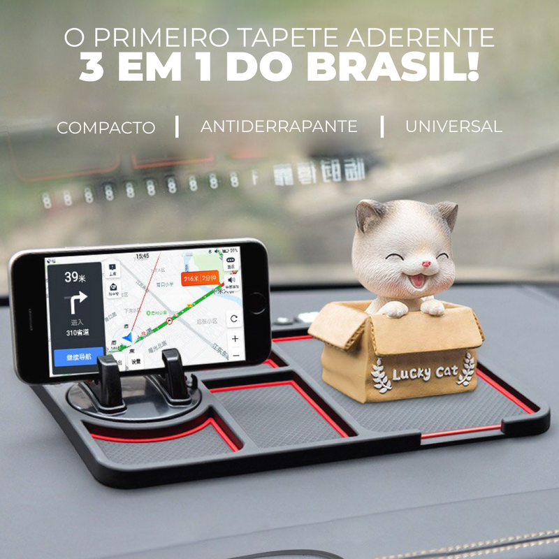 (PAGUE 1 LEVE 2) Tapete de Painel Automotivo Antiderrapante - MatJetta 3 em 1™ [PROMOÇÃO LIMITADA ATÉ HOJE 23:59]