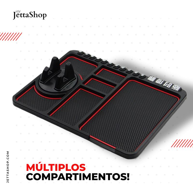 Tapete de Painel Automotivo Antiderrapante - MatJetta 3 em 1™ [PROMOÇÃO IMPERDÍVEL]