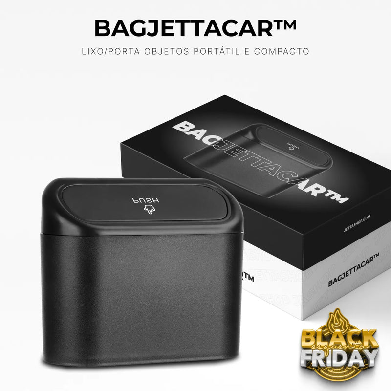 (PAGUE 1 LEVE 2) - Porta-Resíduos Automotivo - BagJettaCar™ [ESPECIAL PRÉ BLACK FRIDAY]