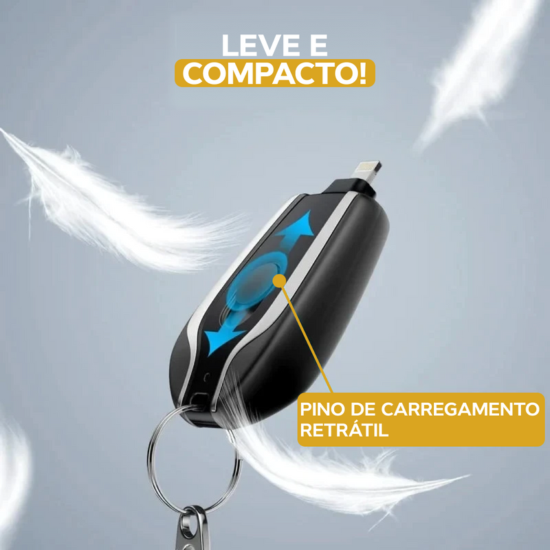 Key Battery™ - Mini Carregador Portátil  - PAGUE 1 E LEVE 2