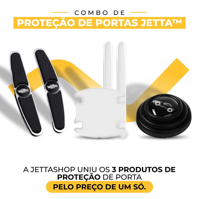 Combo Proteção de Portas Jetta™ - [3 KITS PELO PREÇO DE 1 ATÉ 23:59 DE HOJE]