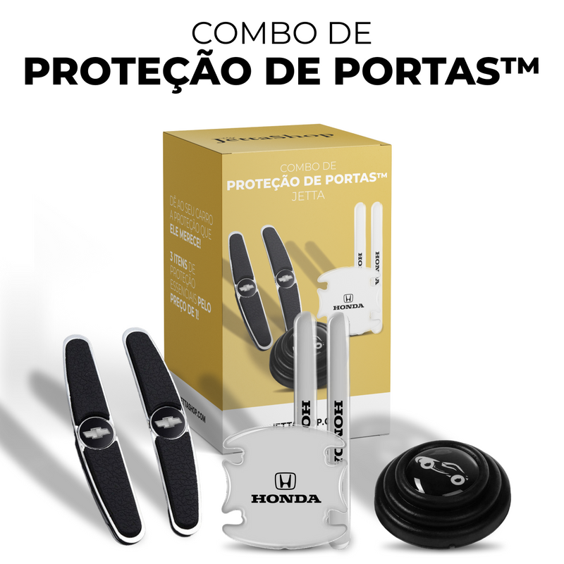 (3 KITS PELO PREÇO DE 1 ATÉ 23:59 DE HOJE) - Combo Proteção de Portas Jetta™