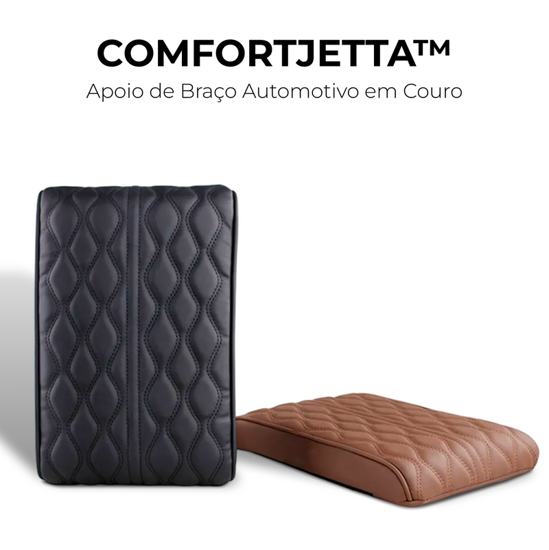 ComfortJetta™ - Apoio de Braço Automotivo em Couro [PROMOÇÃO IMPERDÍVEL🔥]