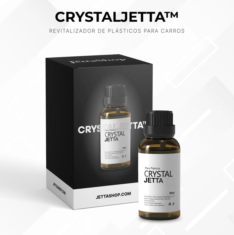 Revitalizador de Plásticos para Carros - CrystalJetta™ [PROMOÇÃO LIMITADA + BRINDE EXCLUSIVO]