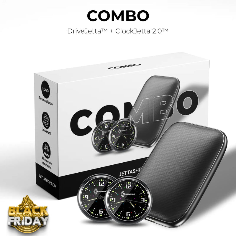 Combo DriveJetta™ + ClockJetta 2.0™ [ESPECIAL BLACK FRIDAY]