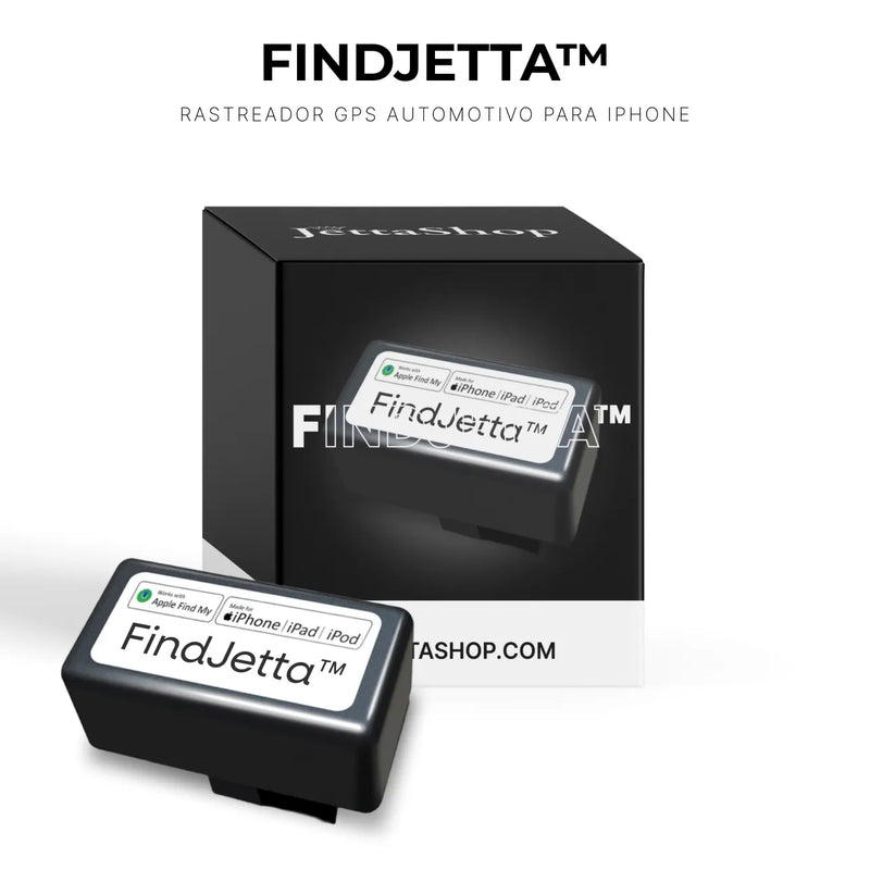 Rastreador GPS Automotivo para iPhone - FindJetta™ (PROMOÇÃO LIMITADA ATÉ HOJE 23:59)
