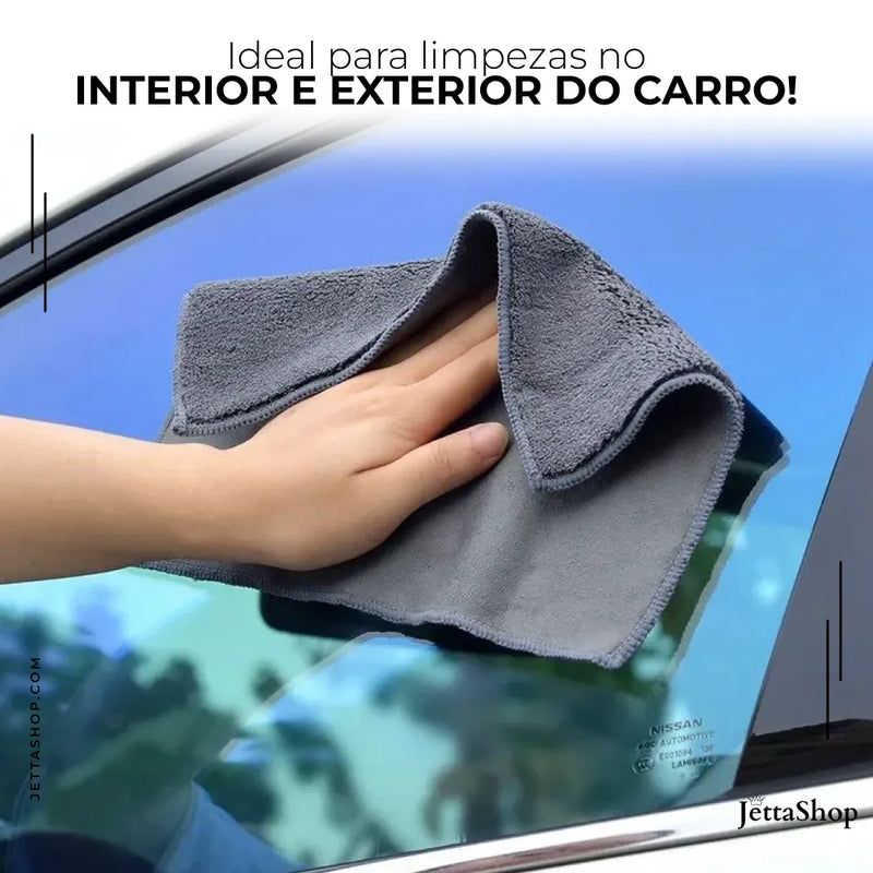 [PAGUE 1 LEVE 2] Toalha de Microfibra para Carros Personalizada - Jetta MaxTowel™