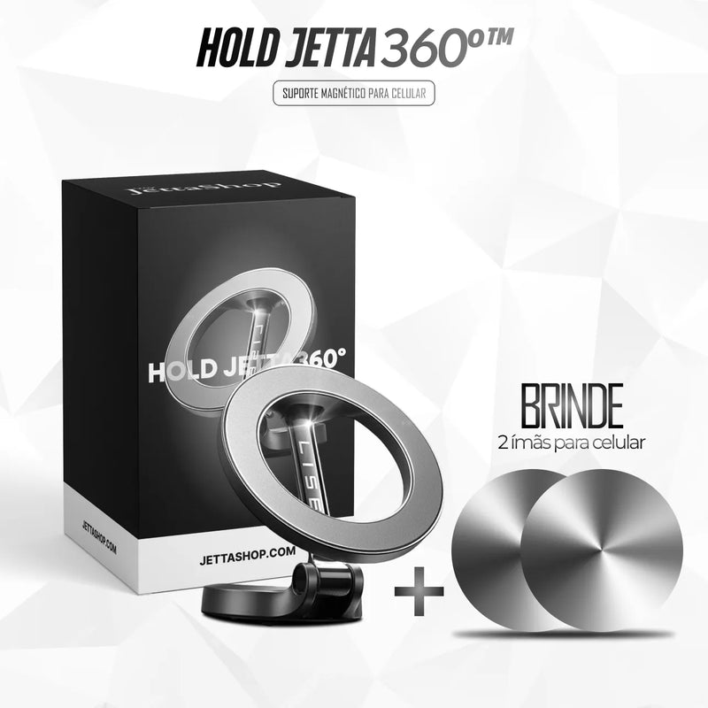 Suporte Automotivo de Celular Magnético - Hold360º™️ (BRINDE EXCLUSIVO + FRETE GRÁTIS)