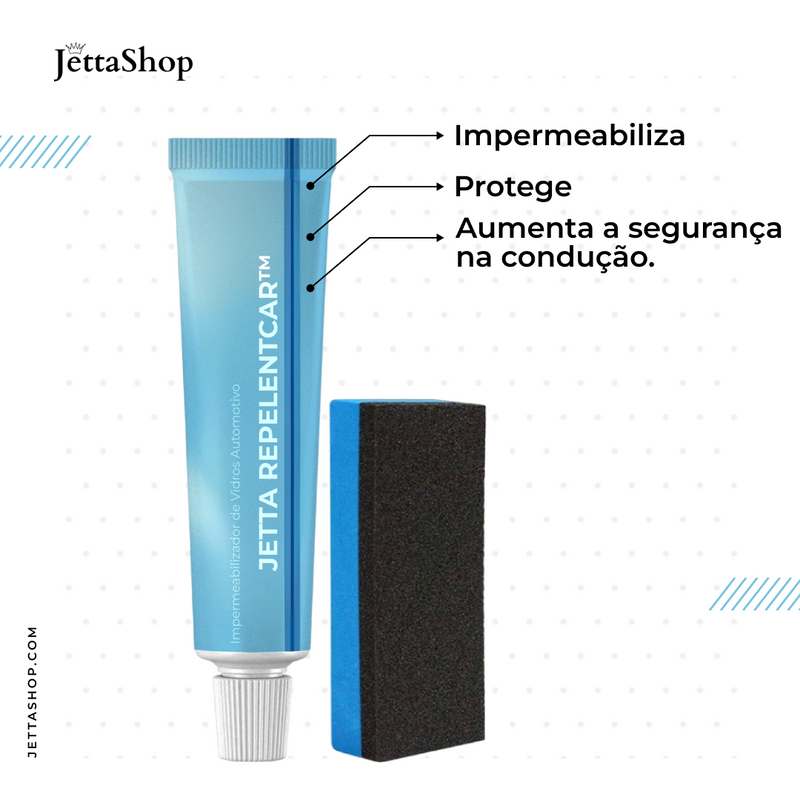 Jetta RepelentCar™ - Impermeabilizador de Vidros Automotivo [COMPRE 1 E LEVE 2]