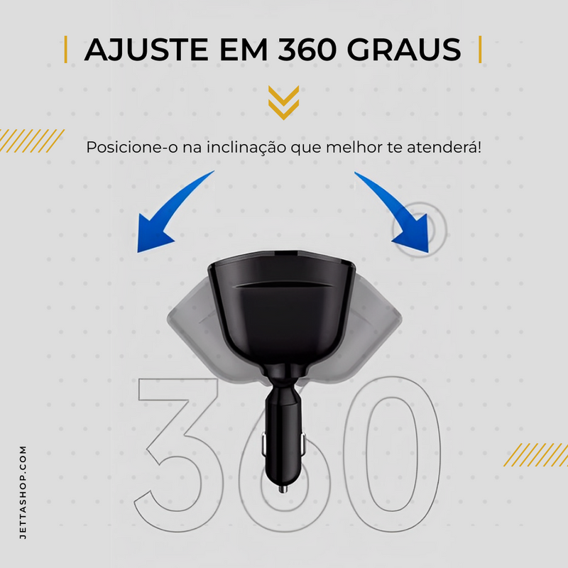 Jetta MultiCharge™ - Extensor 5 em 1 Ultra Rápido [BRINDE EXCLUSIVO]