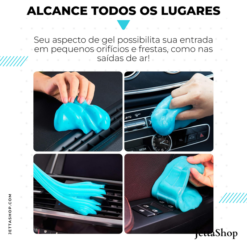 (Compre 1 Leve 2) Gel Mágico de Limpeza Automotivo - GelSilicon Jetta™