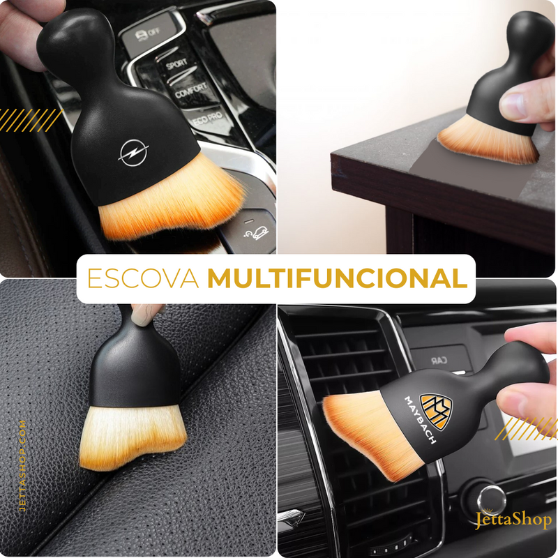 (PAGUE 1 LEVE 2) Mini Escova de Limpeza para Interior Automotivo - Jetta MiniBrush™