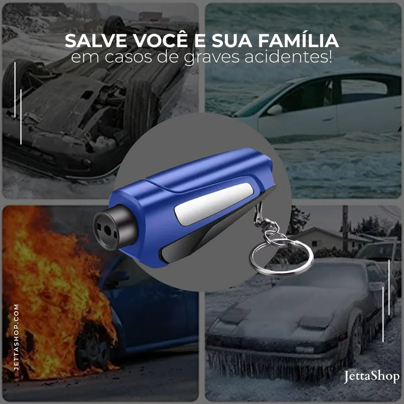 [PAGUE 1 LEVE 2] Mini Chaveiro de Emergência Automotivo 3 em 1 - Jetta KeyMax™