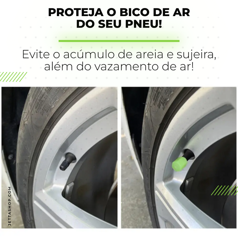 Tampa Fluorescente para Bico de Pneus - JettaLuminous™ [PROMOÇÃO ESPECIAL DE NATAL]