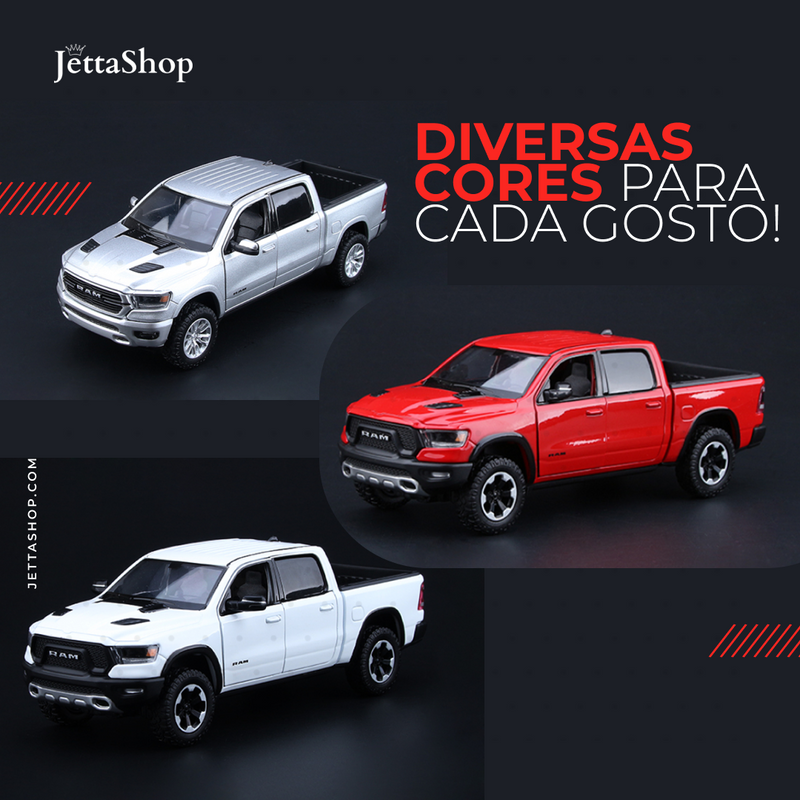 JettaMini's™ - Miniatura Dodge RAM 1500 1:24 [ÚLTIMAS UNIDADES🔥]