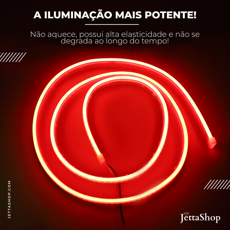 LedJetta™ - Fita de Led Dinâmica para Capô [BRINDE EXCLUSIVO PARA OS 50 PRIMEIROS]