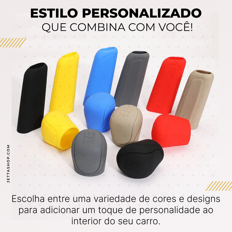 Capa Universal de Silicone para Câmbio e Freio de Mão - Jetta CoverSilicon™ [ÚLTIMAS UNIDADES]