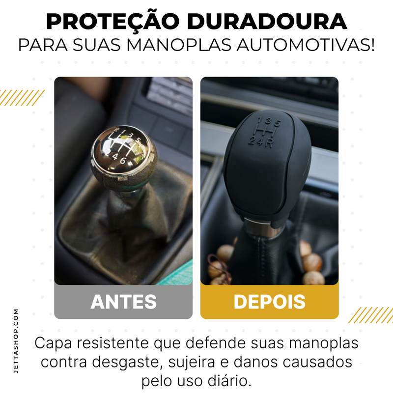 Capa Universal de Silicone para Câmbio e Freio de Mão - Jetta CoverSilicon™ [ÚLTIMAS UNIDADES]