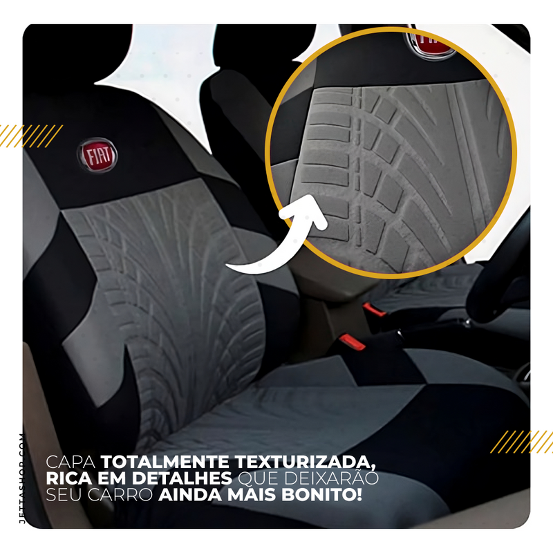 Kit de Capa para Bancos Automotiva - JettaSeatCover™ [PROMOÇÃO IMPERDÍVEL]