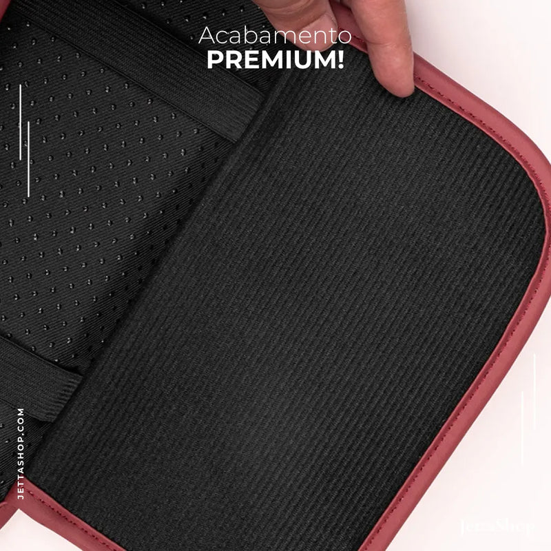 Jetta MaxComfort™ - Apoio de Braço Automotivo Em Couro Universal com Bolsos Laterais [PROMOÇÃO LIMITADA]