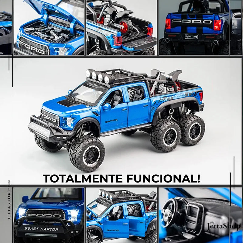 JettaMini's™ - Miniatura Ford F150 Big Wheel 1:28