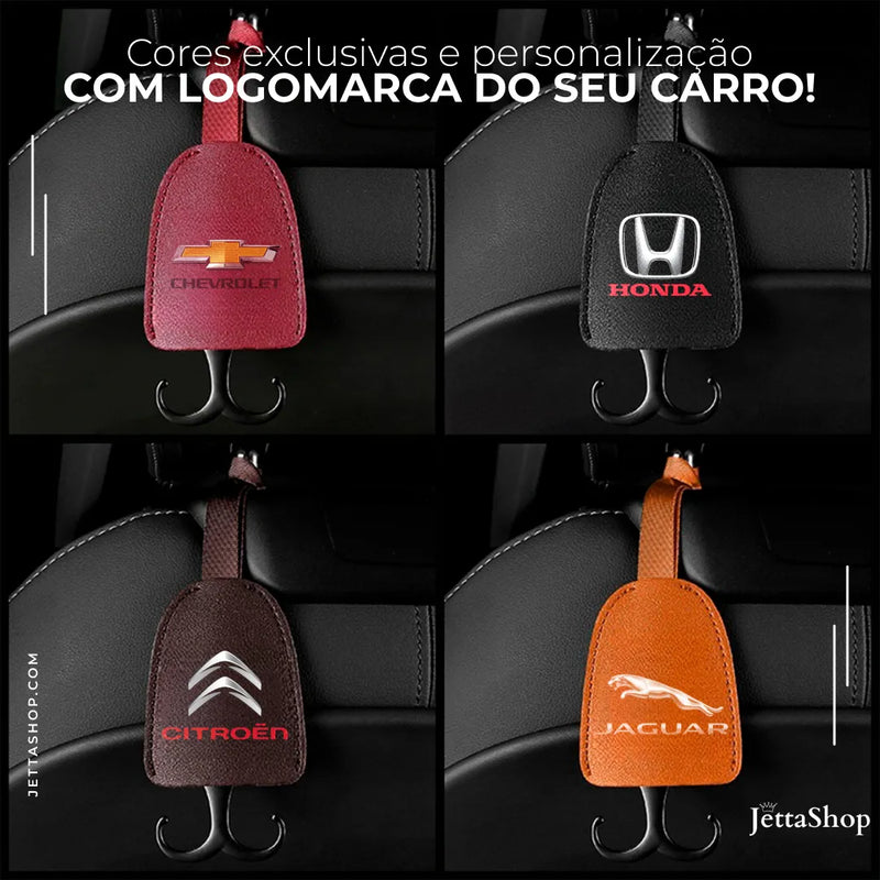 Gancho Suporte de Bolsas e Sacolas Personalizado para Carros - SuspenserJetta™ [50% OFF NA SEGUNDA UNIDADE]