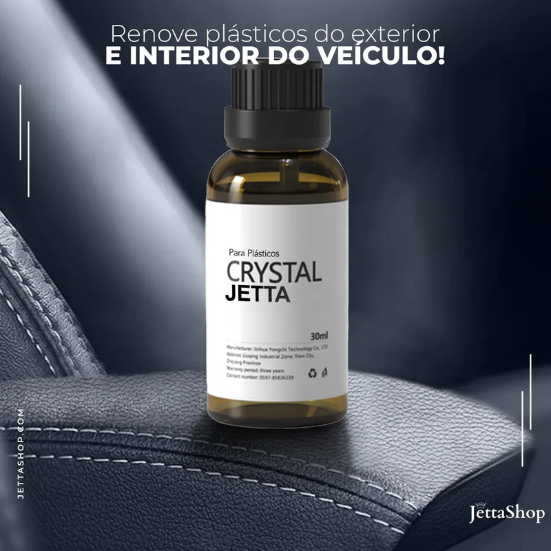 Revitalizador de Plásticos para Carros - CrystalJetta™ [PROMOÇÃO LIMITADA + BRINDE EXCLUSIVO]