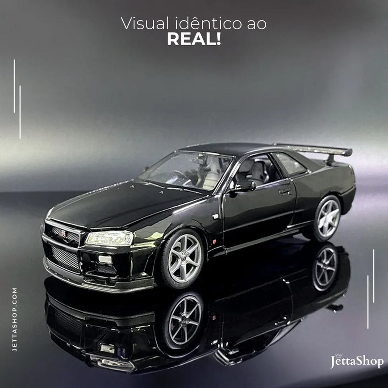 JettaMini's™ - Miniatura Nissan Skyline GTR R34 1:24