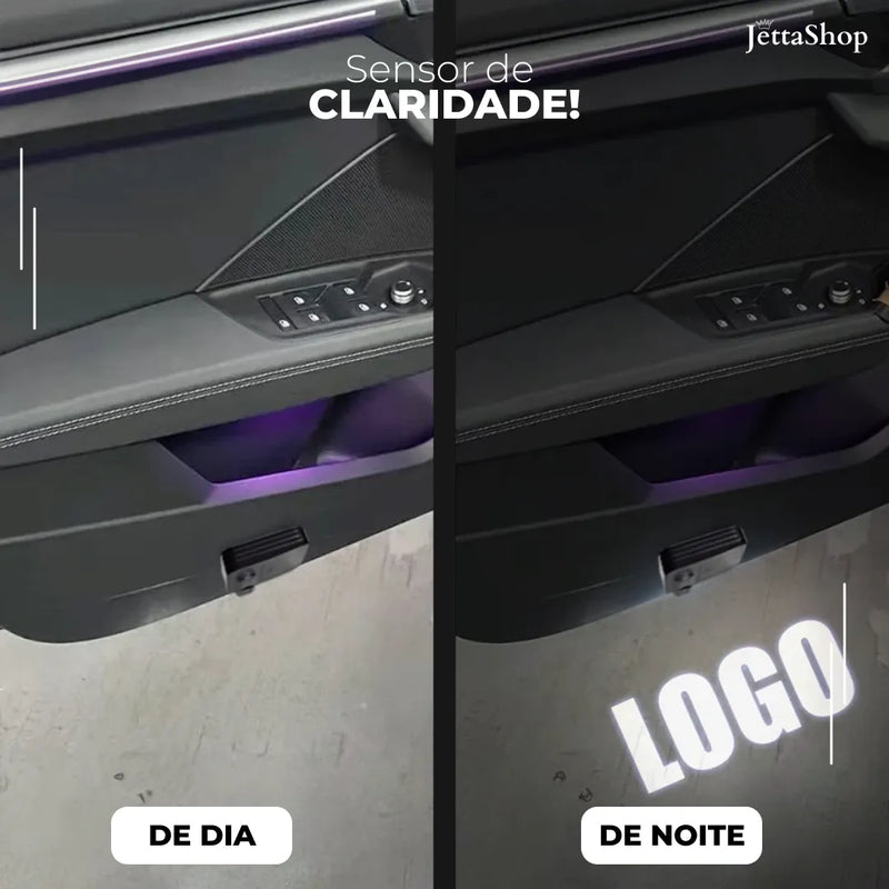 Projetor de Porta Personalizado com Sensor Automático - Jetta LedDoor™ [PAGUE 1 LEVE 2]