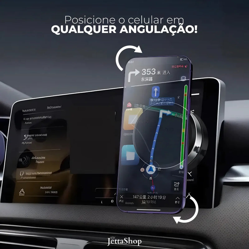 Suporte Magnético Multiuso para Celular Automotivo - Jetta MagFix™ [ESTOQUE LIMITADO]