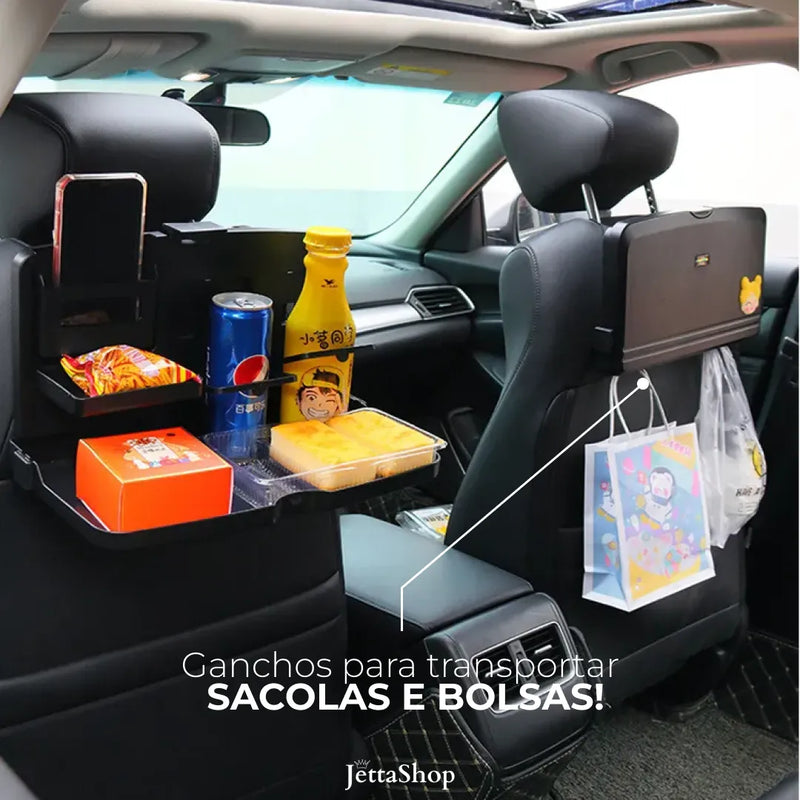 TabJetta™ - Bandeja Dobrável e Multifuncional 4 em 1 para Carros [PROMOÇÃO LIMITADA]