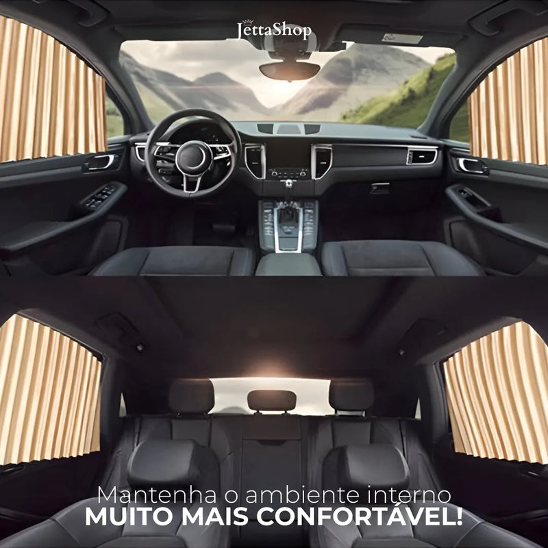 Cortina de Vidros Laterais Magnética para Carro - Jetta MagSun™ [PAGUE 1 LEVE 2]