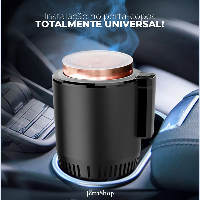 Suporte Térmico Universal para Copos e Garrafas Automotivo - Jetta ThermoCup™