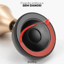 Jetta StartLux™ - Alavanca para Botão Start Stop Premium e Universal [PERSONALIZADA COM A MARCA DO SEU CARRO]