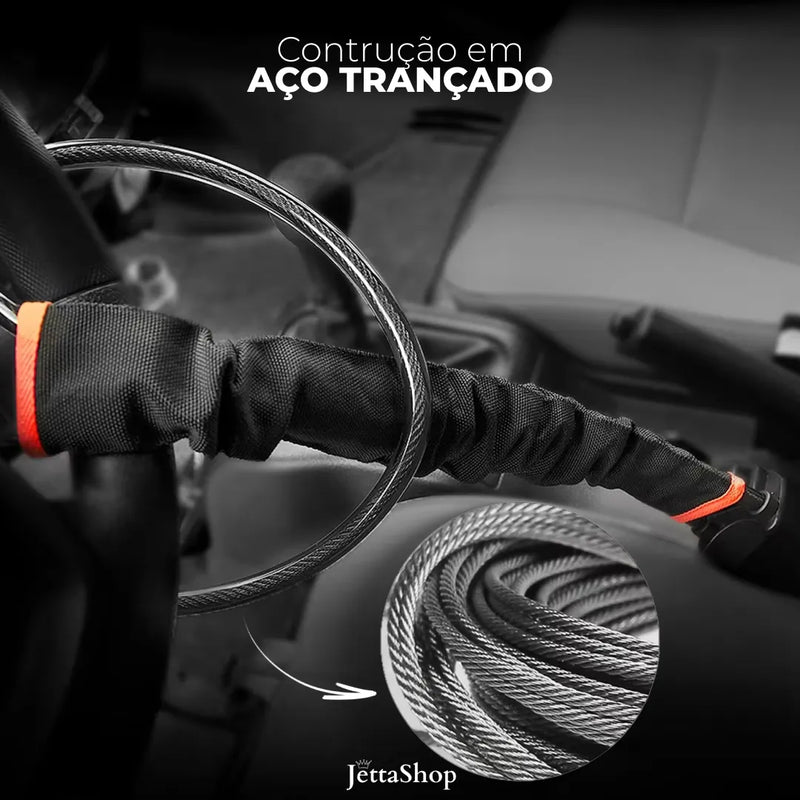 Trava Anti-Roubo para Volante Automotivo - Jetta VoltLock™