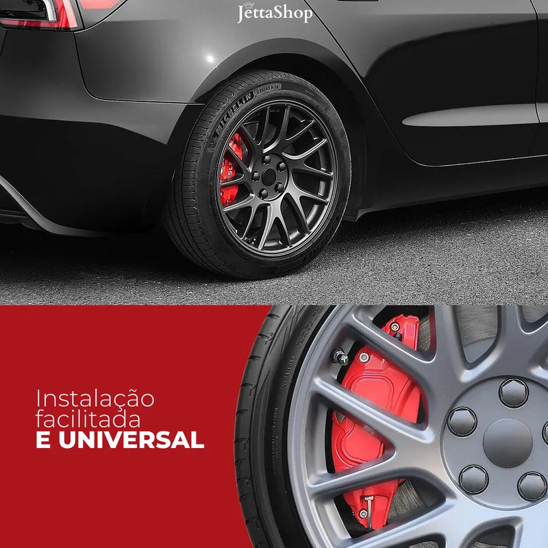 [PAGUE 1 LEVE 2] Capa Esportiva Universal para Pinça de Freio - Jetta SportBrake™