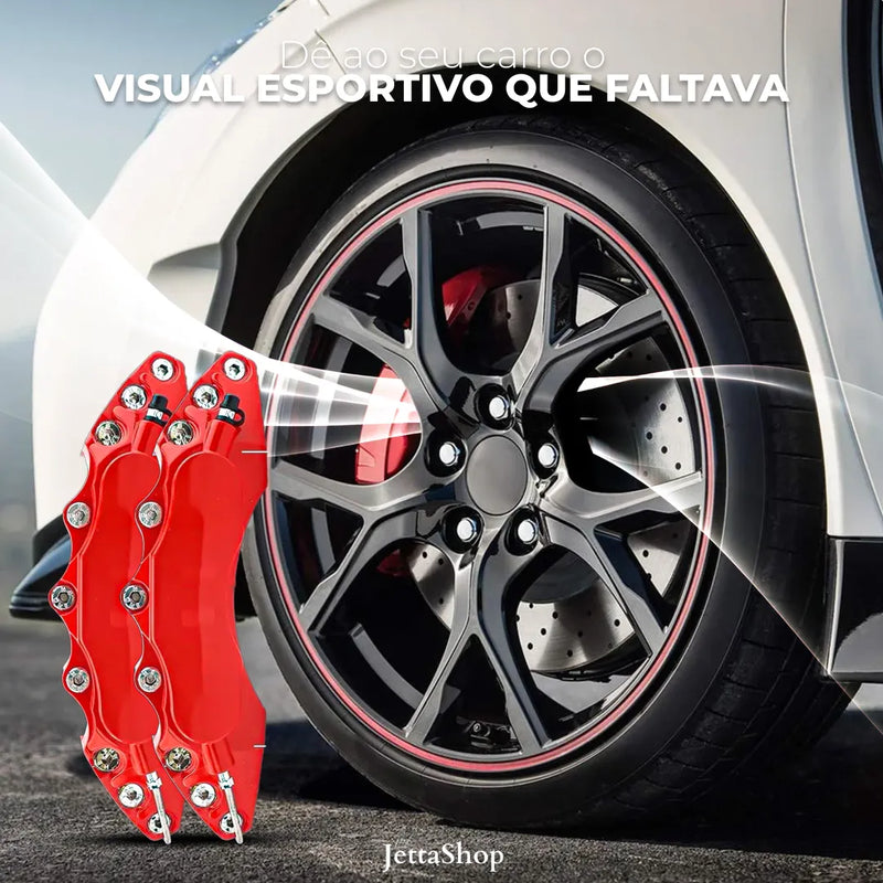 [PAGUE 1 LEVE 2] Capa Esportiva Universal para Pinça de Freio - Jetta SportBrake™