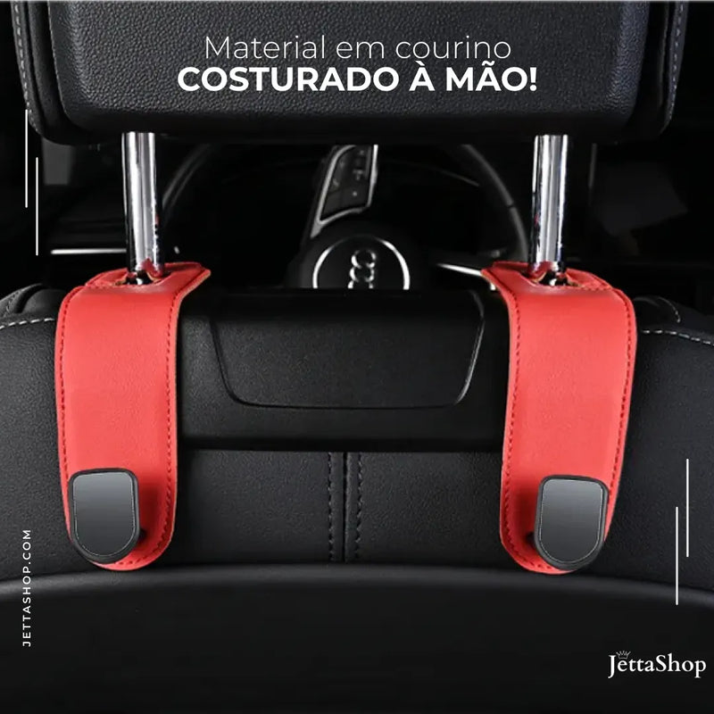 [COMPRE 1 LEVE 2] Suporte de Bolsas e Acessórios para Banco Automotivo - Jetta BagHook™