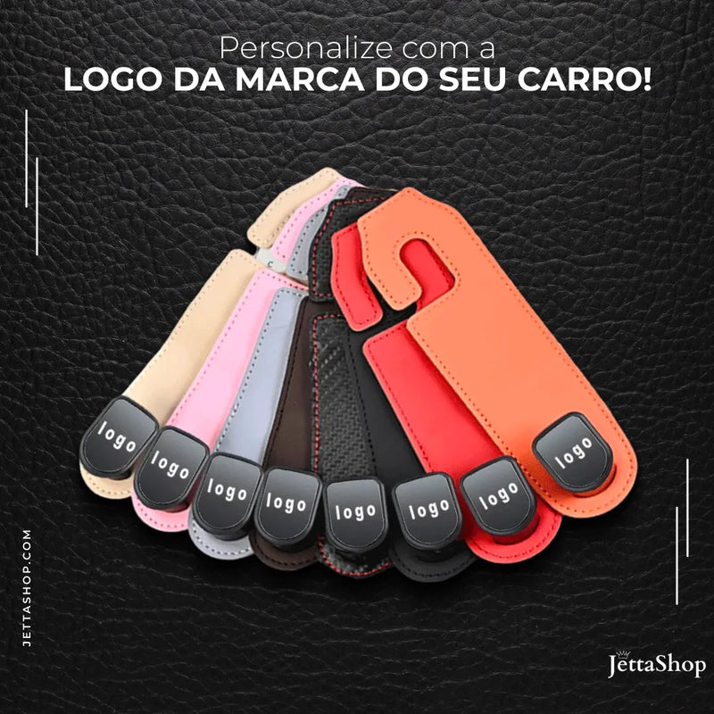 [COMPRE 1 LEVE 2] Suporte de Bolsas e Acessórios para Banco Automotivo - Jetta BagHook™