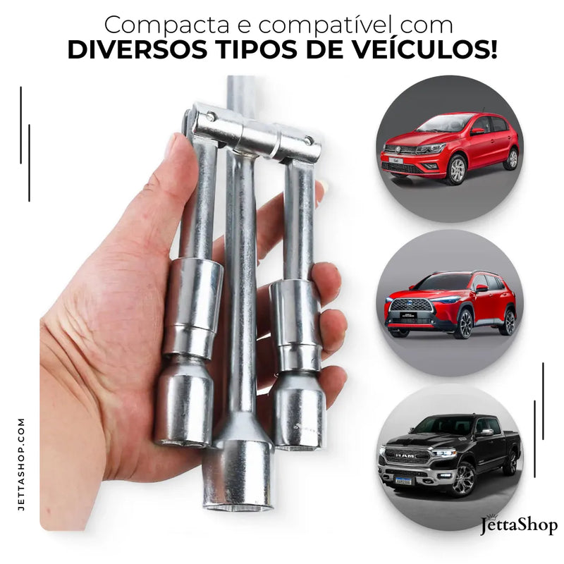 Chave de Roda Dobrável - IronJetta™ [PROMOÇÃO LIMITADA ATÉ HOJE 23:59]