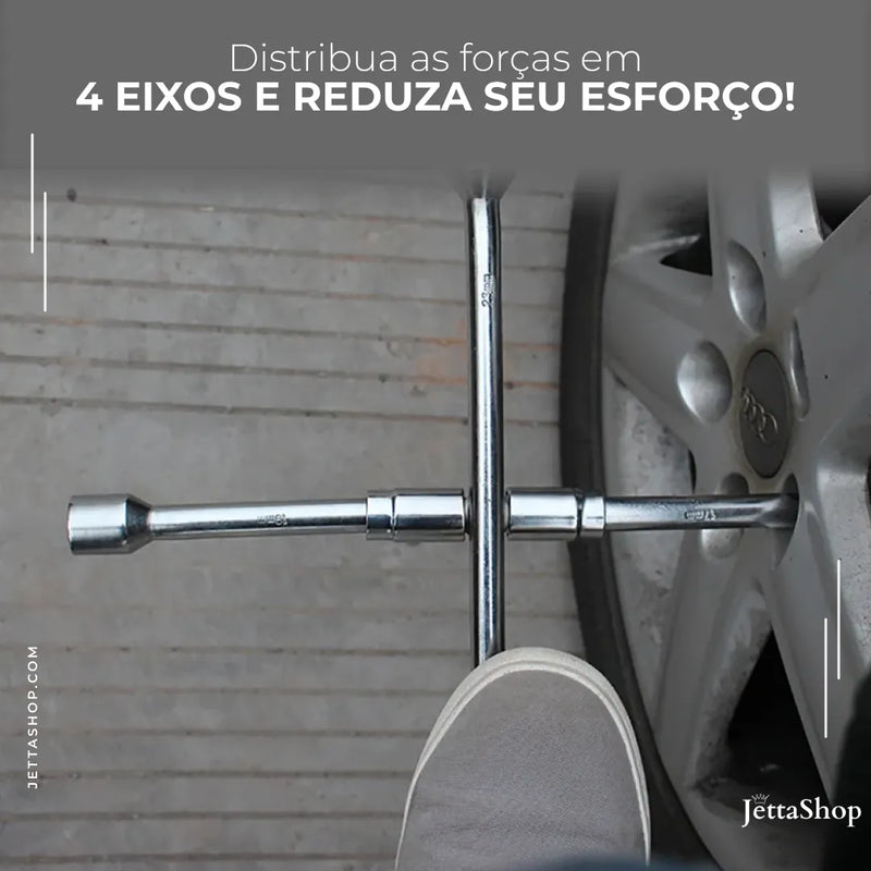 Chave de Roda Dobrável - IronJetta™ [PROMOÇÃO LIMITADA ATÉ HOJE 23:59]