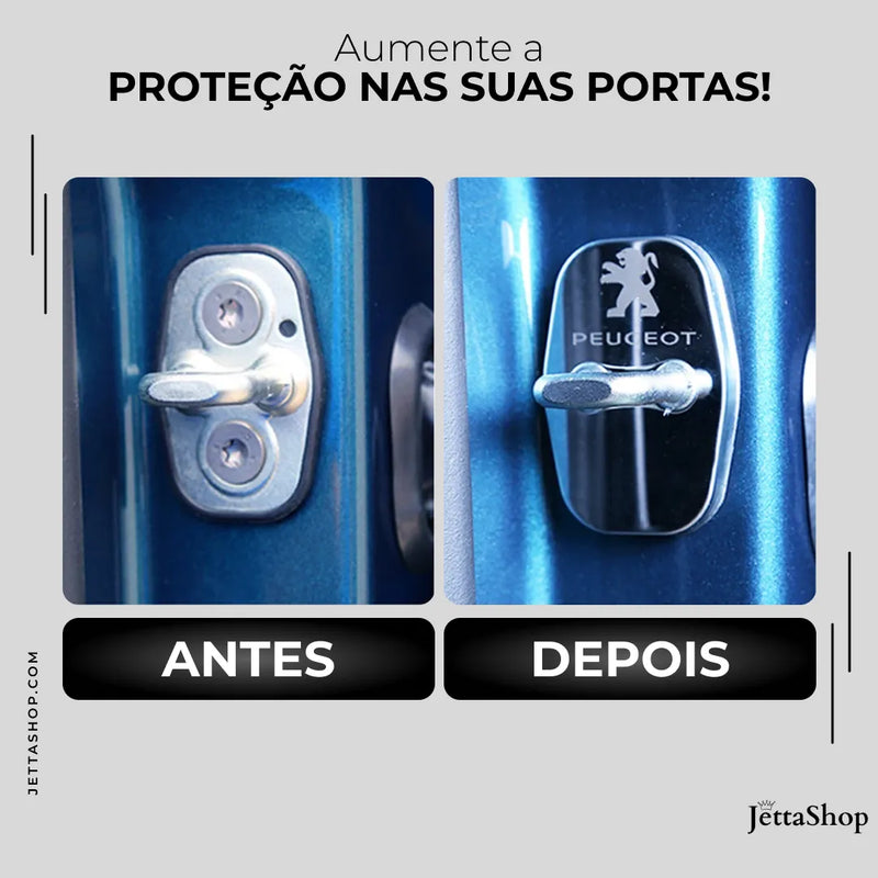 [PAGUE 2 LEVE 4] Protetor Personalizado para Trava de Porta - Jetta LockDoor™