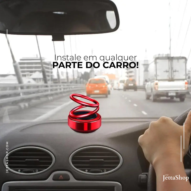 [PAGUE 1 LEVE 2] Mini Anel Rotativo de Aromaterapia para Carros - RingJetta™