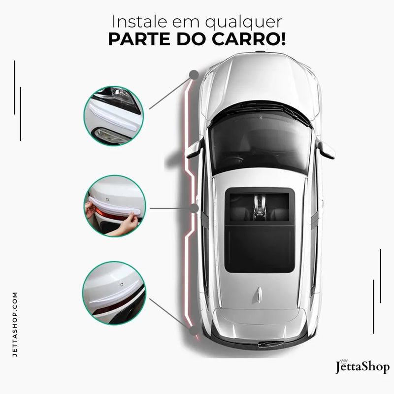 Borracha Protetora de Riscos e Impactos para Parachoque Automotiva - Jetta ProtectBumper™ [PROMOÇÃO LIMITADA ATÉ HOJE 23:59]