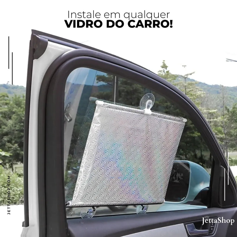 Cortina Retrátil e Universal de Parabrisa Automotivo - Jetta SunFree™ [ESQUENTA BLACK FRIDAY]